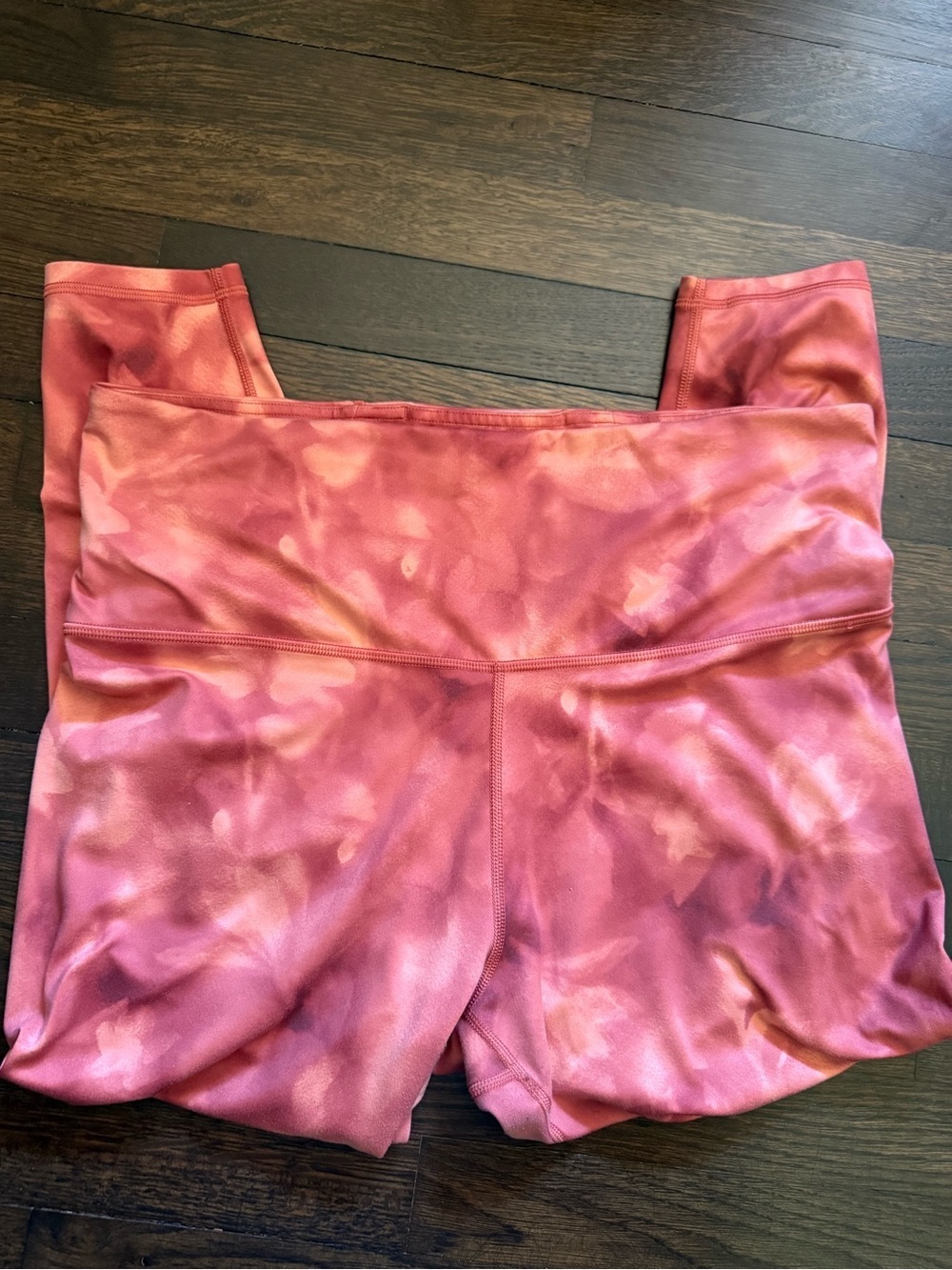 Athleta Serene Island Coral Leggings - Picture 3 of 8